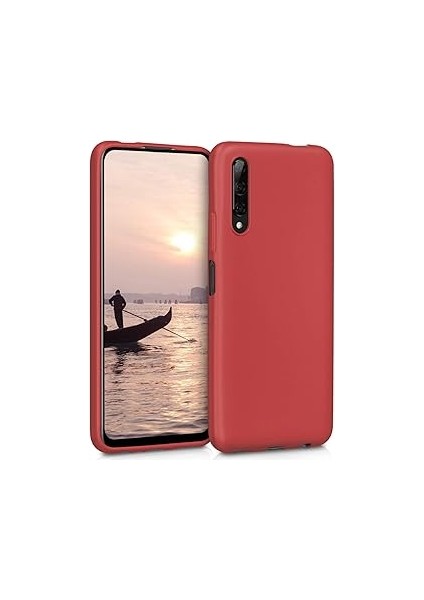 Microsonic Matte Silicone P Için Kılıf Kırmızı [p ile Uyumlu Kılıf - Kır