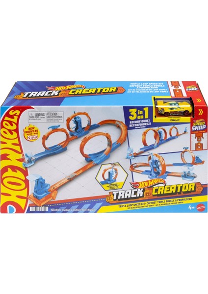 Track Creator Üçlü Çember Pist Seti JDW39 fırsatları