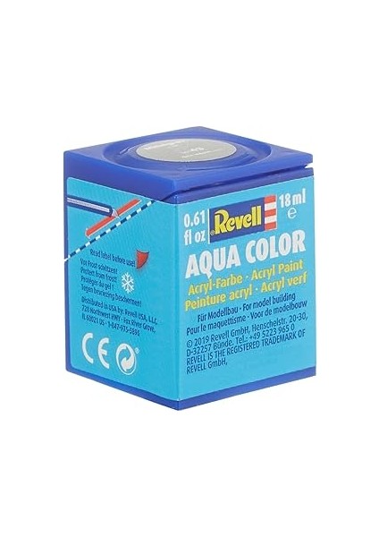 Revell - Su Bazlı Maket Boyası Gri Mat 18 ml (36143)