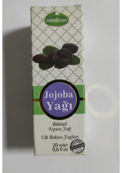 Mindivan Soğuk Sıkım Jojoba Yağı 20ML