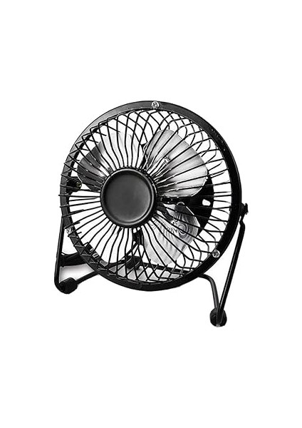 Obev Masa Üstü USB Fan Soğutucu Vantilatör Klima - Metal Serinletici Vantilatör - USB Girişli