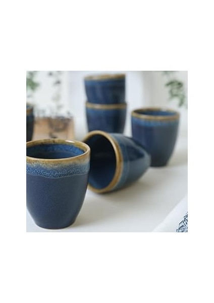 Keramika Shizen Latte Kupa 8 cm 6 Adet Q39