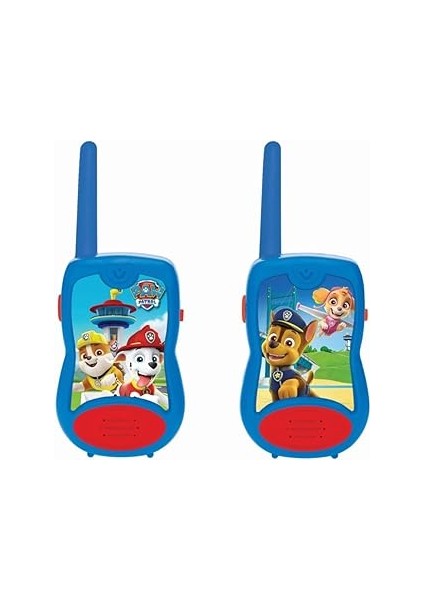 Lexibook LEXIBOOK-TW12PA Paw Patrol Paw Patrol Chase Walkie Talkies, Çocuklar Için Iletişim Oyunu,