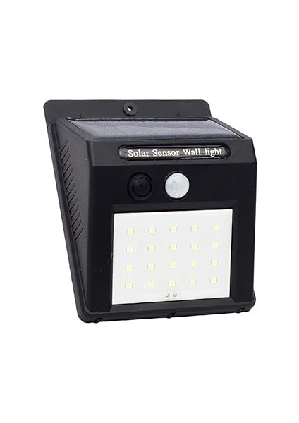 Chermik SM-8006 Solar Sensörlü Duvar Tipi 20 Ledli LED Aplik