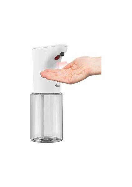 Sıvı Sabunluk Otomatik Sensörlü Kremlik Şampuanlık Pilli Hareket Sensörlü Fotoselli Otomatik 300ML