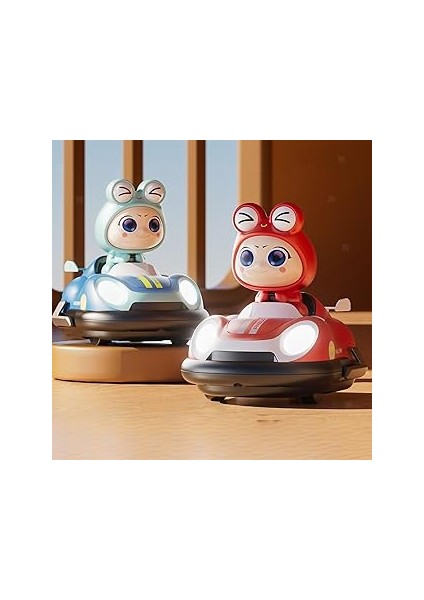 2.4ghz Uzaktan Kumandalı Şarjlı Hız Ayarlı Çarpışan Arabalar Sesli Işıklı Müzikli Araba