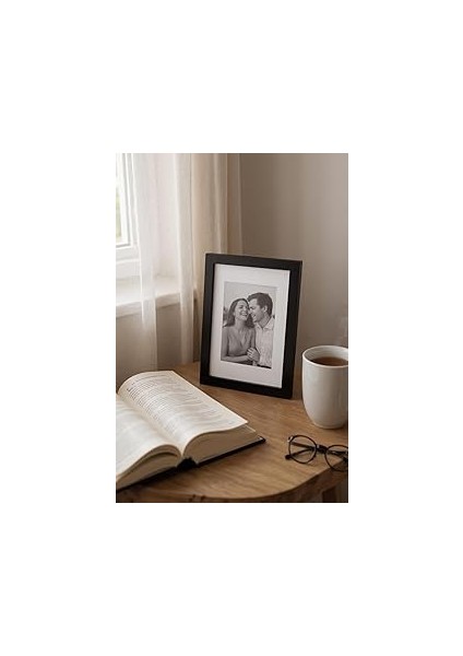 Emores Ahşap Resim Çerçevesi 4'lü Set Halinde 13 x 18 cm Boyutunda