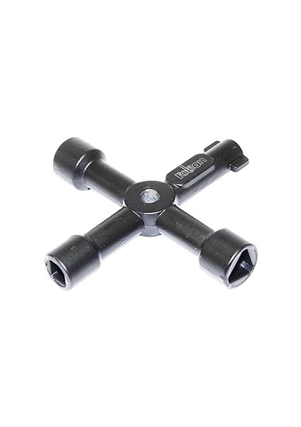 Rolson 22460 Four Way Service Utility Key