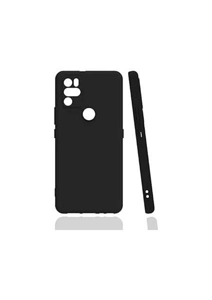 Coverzone Omix X300 Ile Uyumlu Z-Biye Tron Silikon Kılıf Tam Koruma Arka Kapak Siyah Renk