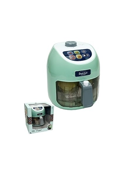 Oyuncak Dokunmatik Oyuncak Mutfak Fritöz Fryer Set (Gıdalar Renk Değiştirir)