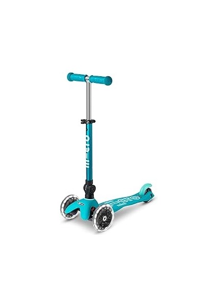 Scooter Deluxe Foldable 3 Tekerlekli Scooter LED Ocean