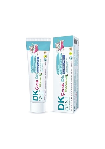 Dkdent Karanfil Özlü Çocuk Diş Macunu 50 ml