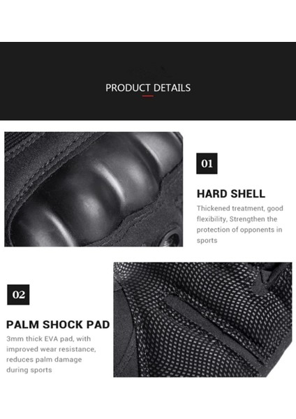 Motosiklet Hard Shell Taktik Eldiven Korumalı Uzun Haki Yeşil fırsatları