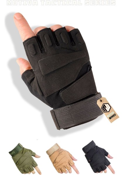 Blackhawk Combat Siyah Taktik Motosiklet Bisiklet Airsoft Eldiven