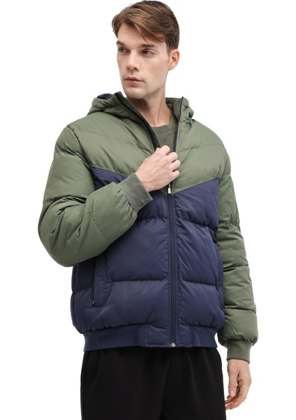 ml Block Puffer-05 5pr Lacivert Erkek Kısa Kaban
