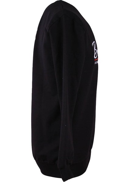2 Ip Siyah Erkek Sweatshirt Brooklyn 0 Yaka fiyatları