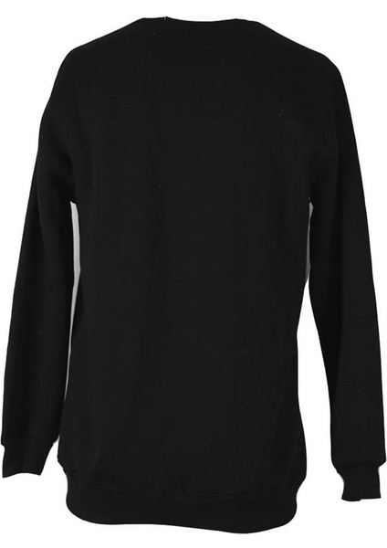 0 Yaka 3 Ip Siyah Erkek Sweatshirt State Baskı modelleri