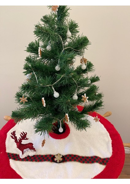 Yılbaşı Ağacı, Masa Üstü Yılbaşı Ağacı Seti (Süsler, Etek, Aydınlatma ve Geyik) fırsatları