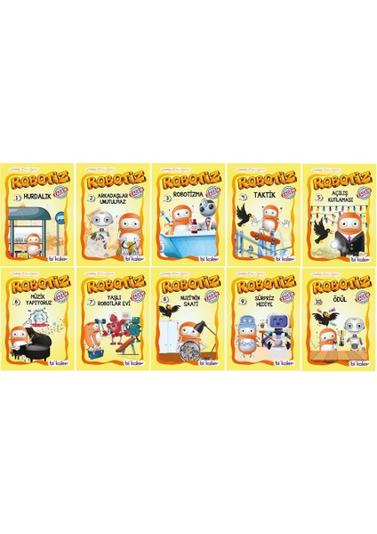 1. Sınıf Okumayı Sevdiren Renkli Resimli Hikayeler 4 - 10 Kitap modelleri