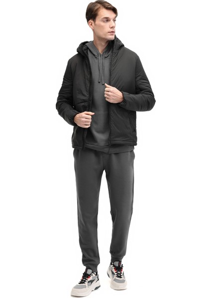 ml Groks 1kmnt-01 5pr Siyah Erkek Mont modelleri