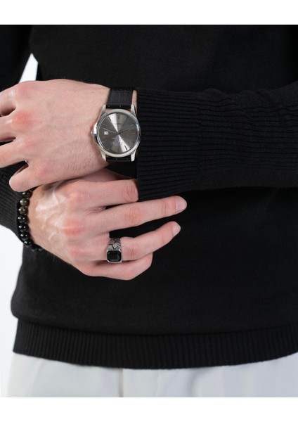 Italyan Stil Slim Fit Triko Balıkçı Yaka Boğazlı Kazak Siyah T13093 modelleri