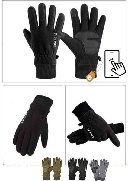 Polar Eldiven Soğuk Hava Dokunmatik Kışlık Spor Motosiklet Asker Taktik Kar Eldiveni modelleri