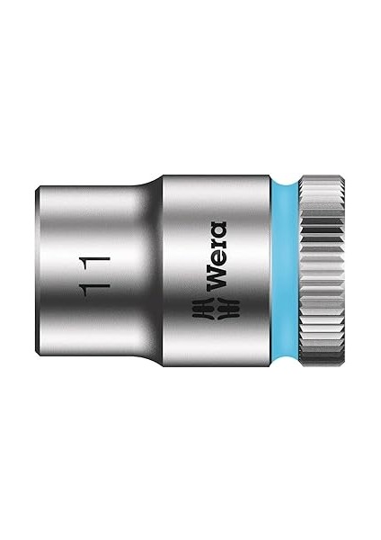 Wera 8790 Hmb Zyklop Lokma Anahtar 3/8 Inç Tahrikli, 11.0 Mm, 05003556001