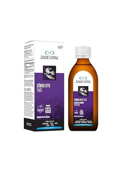 Zade Vital Çörek Otu Yağı 150 ml