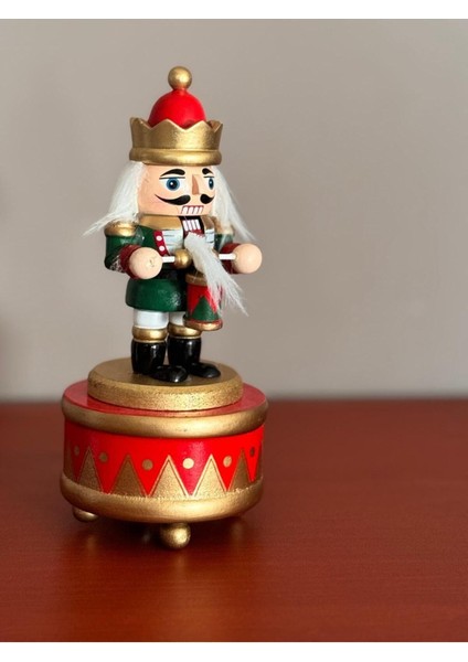 Yılbaşı Temalı Çok Renkli Kurşun Asker Müzik Kutusu, Dekoratif ve Eğlenceli Tasarım fırsatları