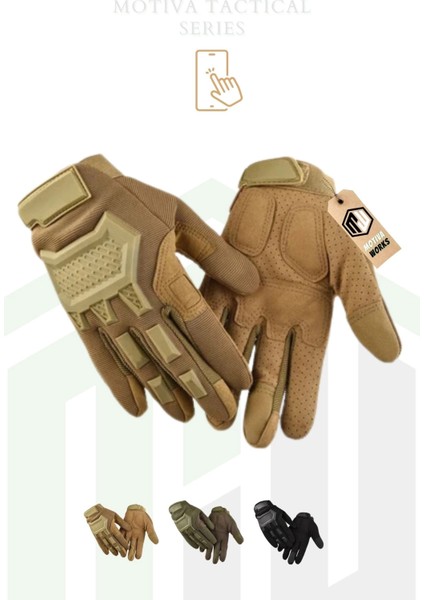 Taktik Eldiven Runy Desert Yumuşak Silikon Korumalı Iş Güvenliği Motosiklet Bisiklet Eldiveni modelleri