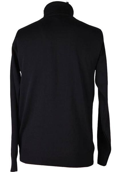 Tam Balıkçı Siyah Erkek Kazak YSN03 modelleri