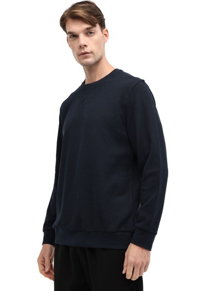 MB Unown 16ESS-508 5pr Lacivert Erkek Sweatshirt