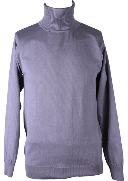 Tam Balıkçı Gri Erkek Kazak YSN03