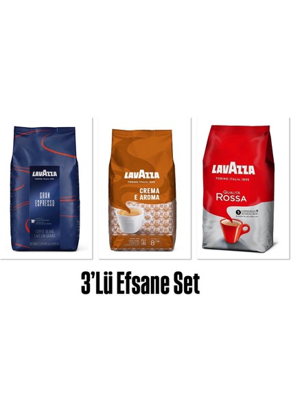 Çekirdek Kahve 3'lü Efsane Set