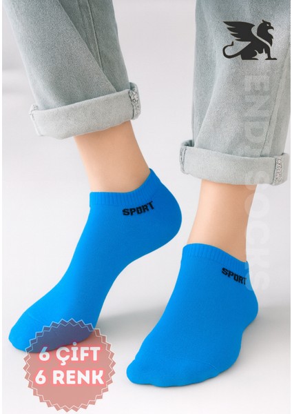 Bayan Mikrofiber 6'lı Rahat Esnek Yumuşak Nefes Alan Özellikli Spor Çorabı modelleri