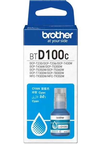 BTD100C Orijinal Ultra Yüksek Verimli Mavi Mürekkep