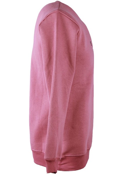 0 Yaka 3 Ip Mercan Erkek Sweatshirt State Baskı fiyatları