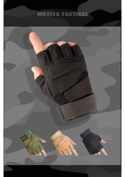 Blackhawk Combat Siyah Taktik Motosiklet Bisiklet Airsoft Eldiven