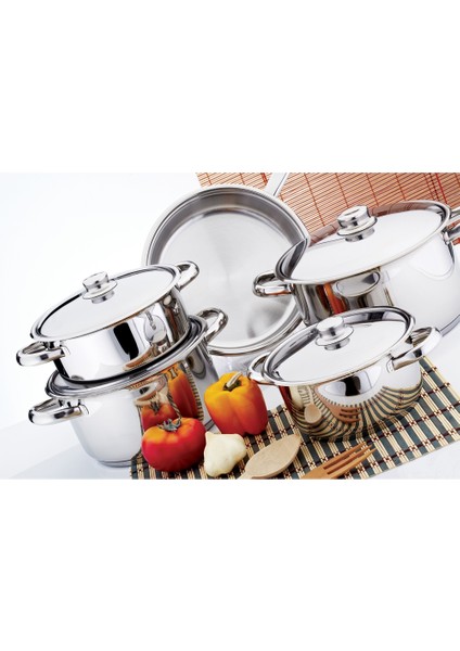 Gülsan Mega 9 Parça Tencere Seti fiyatları