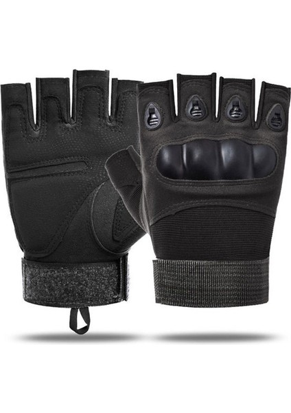 511 Model Taktik Combat Motosiklet Operasyon Outdoor Sport Korumalı Yarım Parmaksız Eldiven fiyatları