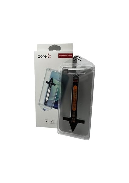 Zore ile Uyumlu 14 Süper Fast Temperli Ekran Koruyucu Renksiz