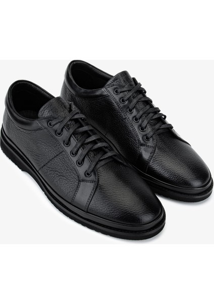 Erkek Hakiki Deri Siyah Floter Casual Ayakkabı 374 1911 Erk Ayk SK25-26 Sıyah Fltr fiyatları