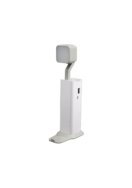 Panther Şarjlı LED Masa Feneri, Oynar Başlıklı, 2 Kademe Beyaz Işık, 1200 Mah, Özellikli,