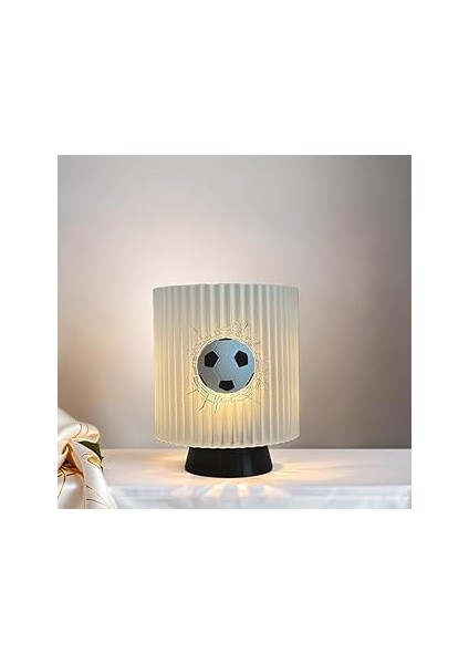 Gece Lambası - Futbol Topu Tasarımı, Genç Odası, Dekoratif, Şık, Ideal Hediye