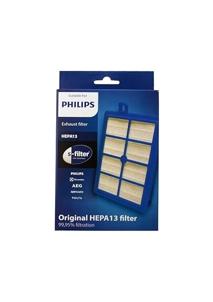 Supervac ve Uyumlu Süpürge Hepa 13 Çıkış Filtresi