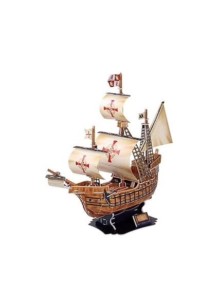Cubicfun CUB/T4008H 3D 113 Parça Puzzle Santa Maria Gemisi