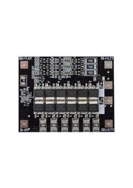 Sanec 4s 50A Lityum Pil Koruma Kurulu Bms Pcb Board 3.2V 18650