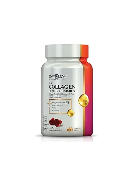 DAY2DAY The Collagen Beauty Gummies Çiğnenebilir, Form