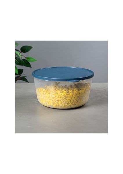 Decobella Yuvarlak Saklama Kabı 3 L