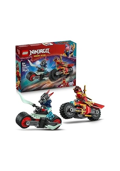 Ninjago Kai’nin Motosiklet Hız Yarışı 71838-6 Yaş Üzeri Kız ve Erkek Çocuklar Için Kai'nin Yar